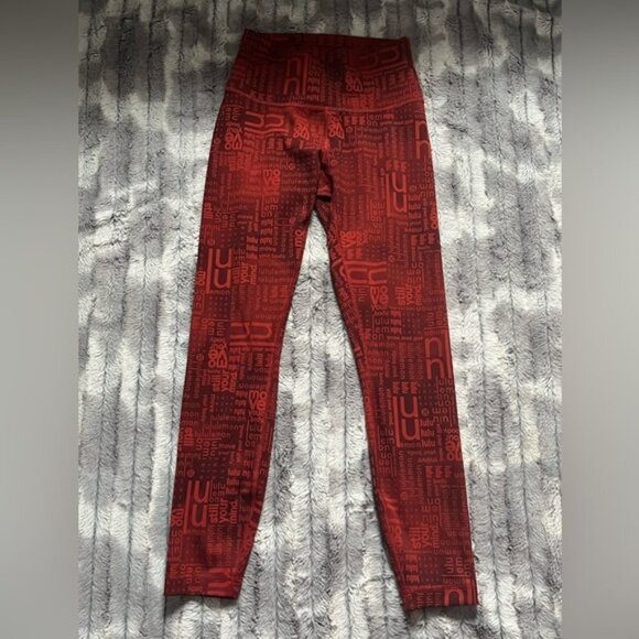 024 - Lululemon Wunder Train Contour Fit High-Rise Tight 25" Size 6 - Picture 2 of 8